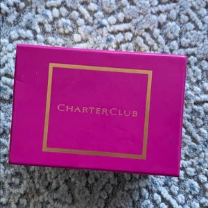Charter Club golden diamond bracelet